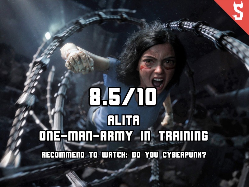 Alita(2019): one-man-army in training