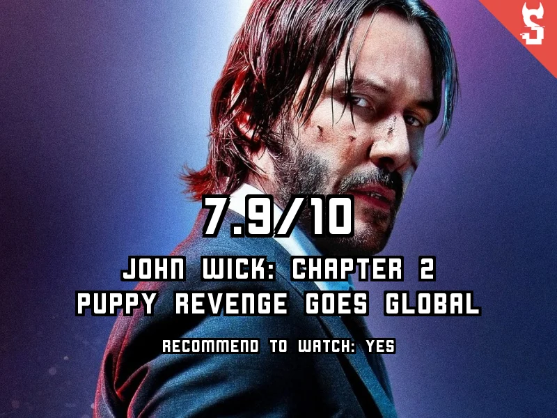 John Wick: Chapter 2 (2017) review, scored 7.9 out of 10
